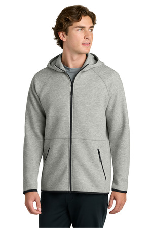 Sport-Tek ® Phenom Full-Zip Hoodie ST840 — Athletic Heather