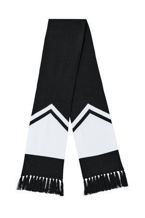 Sport-Tek ® Gameday Scarf STA06 — Black/ White