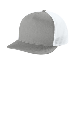 Sport-Tek ® Stretch-Tek 5-Panel Trucker Cap STC75