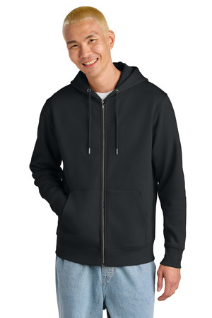 Stanley/Stella ® Unisex Cultivator 2.0 Full-Zip Hooded Sweatshirt SXU005 — Black