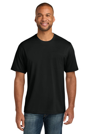 CornerStone ® Tall Workwear Pro Short Sleeve Pocket Tee TLCS440P — Black