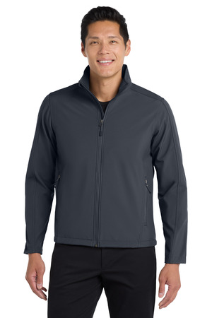 Port Authority ® Tall Core Soft Shell Jacket. TLJ317 — Battleship Grey