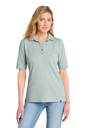 TravisMathew Women's Sunsetters Polo TM1LD004 — Balsam Green Heather