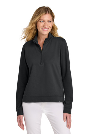 TravisMathew Women's Coveside 1/2-Zip TM1LD007 — Black
