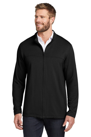 TravisMathew Newport Full-Zip Fleece. TM1MU420 — Black