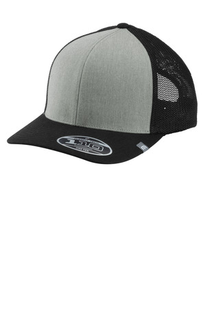 TravisMathew Cruz Colorblock Trucker Cap TM1MY390 — Heather Grey/ Black