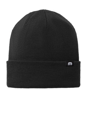 TravisMathew Solid Cuffed Beanie TM1MY394 — Black