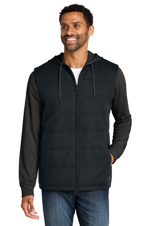 TravisMathew Tides Up Hooded Jacket TM1MZ336 — Black/ Black Heather