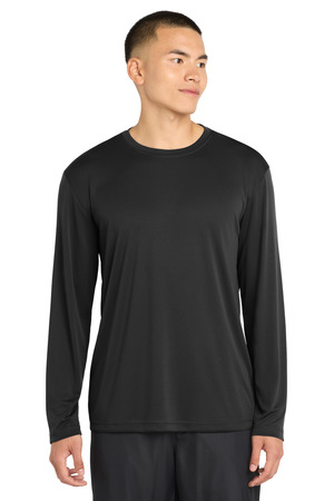 Sport-Tek ® Tall Long Sleeve PosiCharge ® Competitor™ Tee. TST350LS — Black