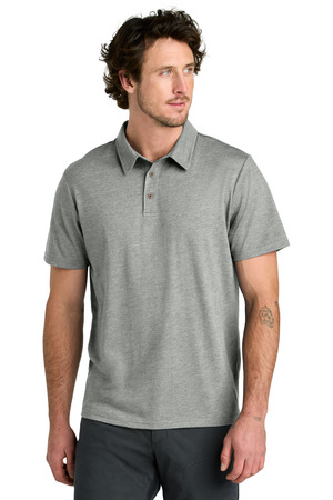 LIMITED EDITION tentree ® TreeBlend Polo TTCM5660 — Hi Rise Grey Heather