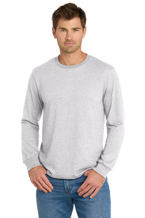 Volunteer Knitwear ™ Chore Long Sleeve Tee VL60LS — Athletic Heather