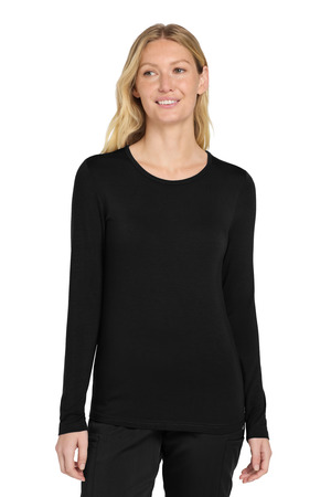 Wink ® Women's Long Sleeve Layer Tee WW4029 — Black