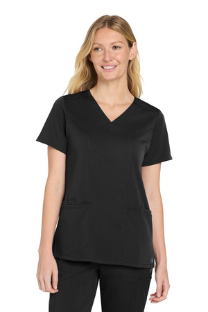 Wink ® Women's Premiere Flex ™ V-Neck Top WW4168 — Black