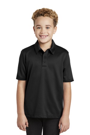 Port Authority ® Youth Silk Touch™ Performance Polo. Y540 — Black