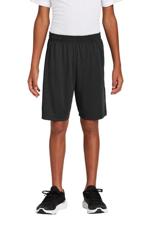 Sport-Tek ® Youth PosiCharge ® Competitor ™ Pocketed Short. YST355P — Black