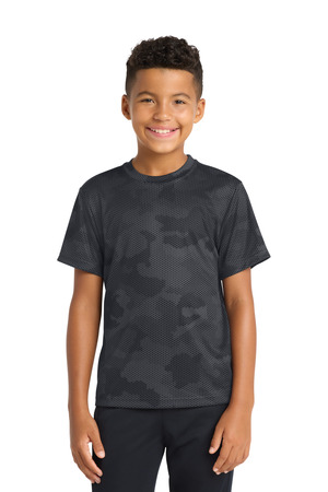 Sport-Tek ® Youth CamoHex Tee. YST370