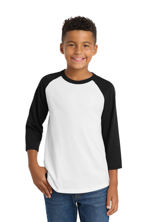 Sport-Tek ® Youth Colorblock Raglan Jersey. YT200